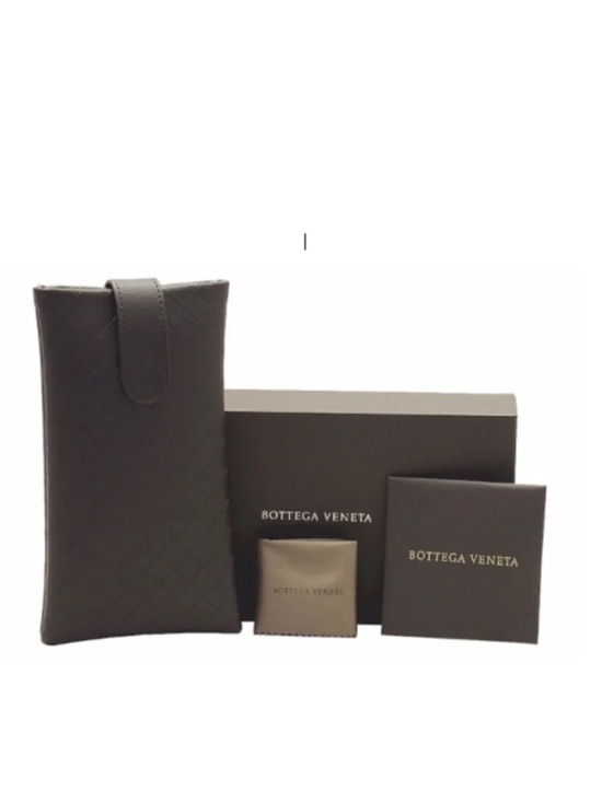 Bottega Veneta NEW Calfskin Leather & Acetate Cat Eye Sunglasses w Origi…